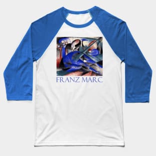 Dreaming Horses (1913) by Franz Marc Baseball T-Shirt